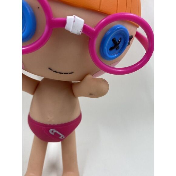 Lalaloopsy Littles Doll, Specs Reads a Lot, MGA Entertainment Cute 8 Inch Doll - Picture 2 of 6